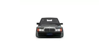 RAUH-WELT REPUBLIK RWR Mercedes 190E 2.5-16 PORSCHE RACING GREEN METALLIC 22G 2025 OttO Project Car OttO mobile 1:18 Resinemodell (Türen, Motorhaube... nicht zu öffnen!)